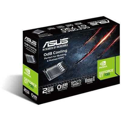 Scheda grafica - ASUS - GT730-SL-2GD5-BRK NVIDIA GeForce GT 730 2 GB GDDR5