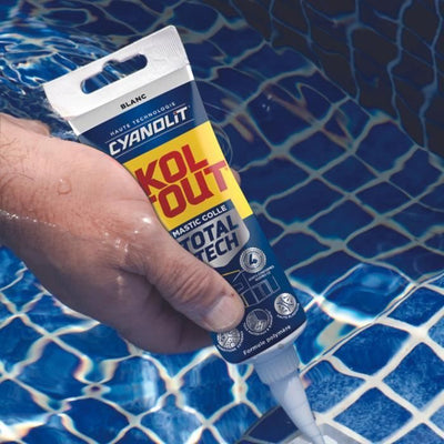 Colla fissativa e sigillante - CYANOLIT - Total tech - Tubetto da 125 ml - Alta resistenza - Ultra versatile