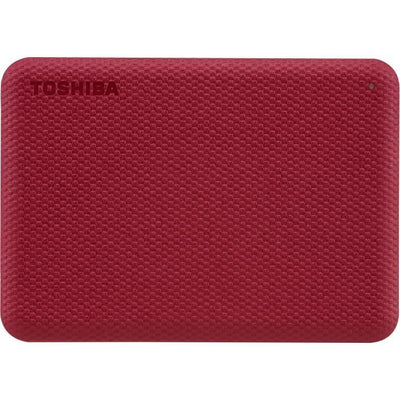 Disco rigido esterno - Toshiba - Canvio Advance - 1 a - rosso