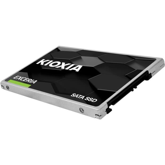 SSD - KIOXIA - EXCERIA - 480 GB, 2,5, 555 MB/s in lettura, 540 MB/s in scrittura, 6 Gbit/s, per laptop