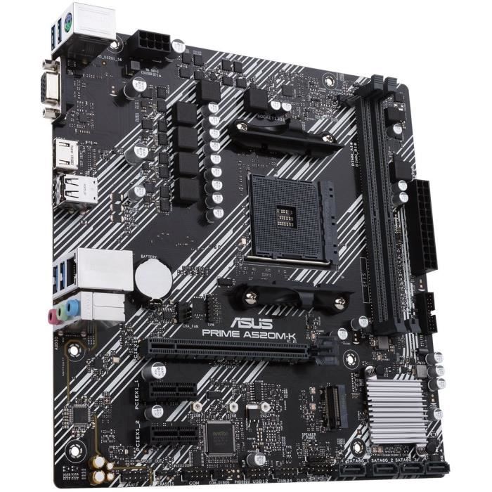 Scheda madre - ASUS - PRIME A520M-K - AMD A520 - Micro ATX - 64 GB RAM