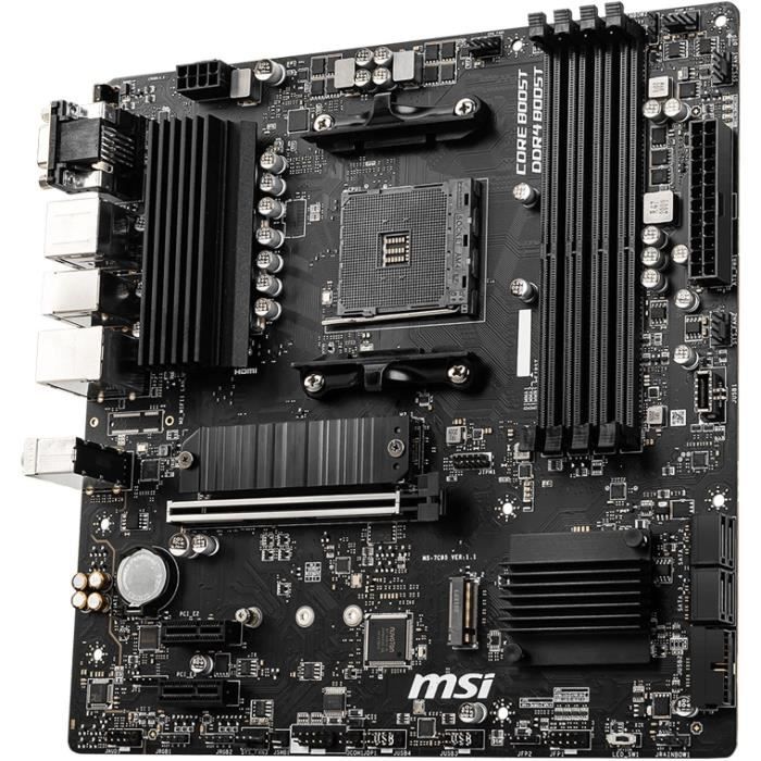Placa base - MSI - B550M PRO-VDH