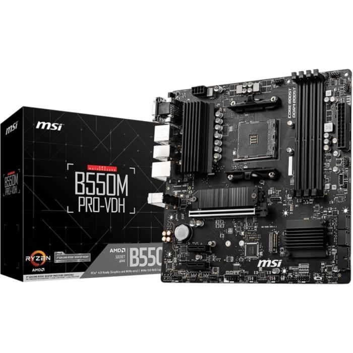 Placa base - MSI - B550M PRO-VDH