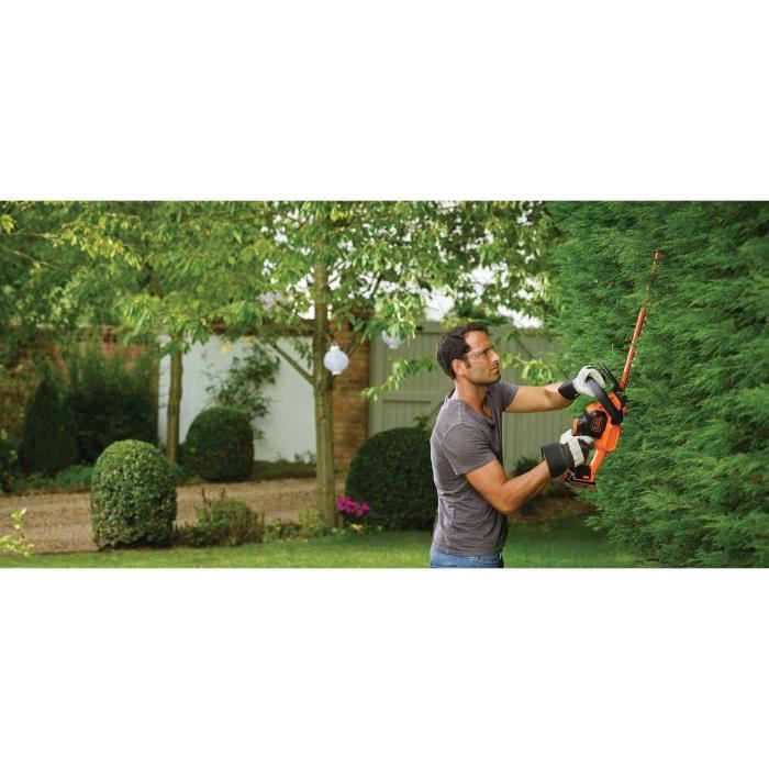 Black+Decker Wireless Hedge Lithium 18V PowerComand 2 Ah 50 cm GTC18502PC-QW