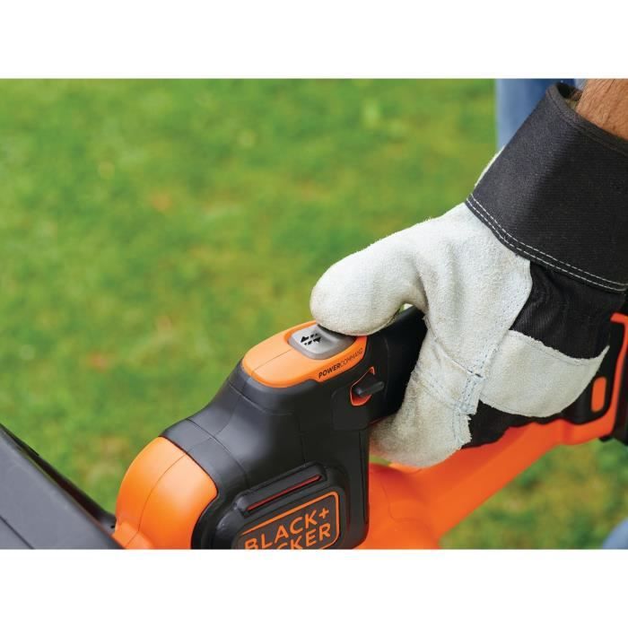 Black+Decker Wireless Hedge Lithium 18V PowerComand 2 Ah 50 cm GTC18502PC-QW