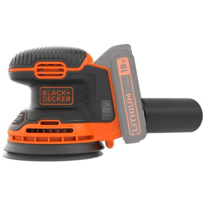 BLACK & DECKER Levigatrice eccentrica BDCROS18N - 18 V