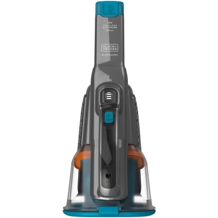BLACK + DECKER BHHV320B-QW - Aspirapolvere manuale - Dustbuster Lithium 12V - 2 velocità - 25min di autonomia - Blu