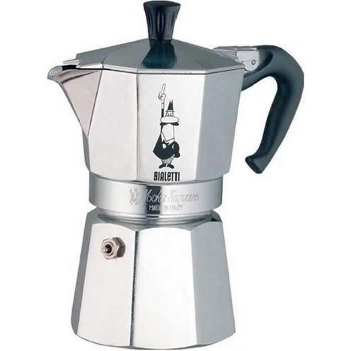 Caffettiera italiana Bialetti - Moka Express - Alluminio - 4 tazze