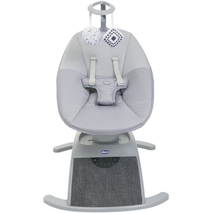 Columpio musical - Comfy wave - 61 x 75 x 61 cm - Gris - CHICCO