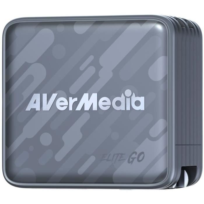 Caricabatterie GaN - AVERMEDIA - 100W con acquisizione video FHD GC313Pro Nero