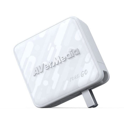 Caricabatterie GaN - AVERMEDIA - 100W con uscita HDMI 4K GC313 Bianco