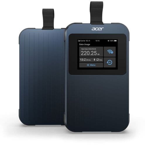 Acer Connect Enduro M3 5G Hotspot Router Wifi 6 CON SIM 5G, 2.4 GHz