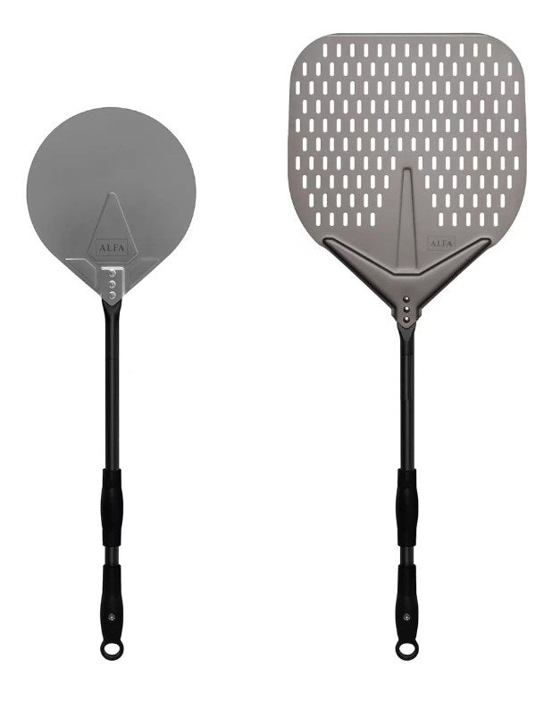 Alfa set 2 pz. pale per pizza uso domestico alfa forni ac-setm pala medium + palino