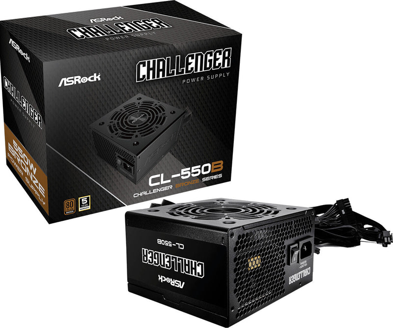 Alimentatore Asrock CL-550B Challenger - 550W 80Plus Bronze