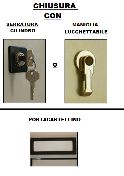 Armadietto spogliatoio sovrapposto a 4 posti metallico in pronta consegna cm. 70x35x180h