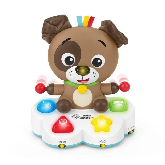 BABY EINSTEIN Giocattolo di risveglio multisensoriale, Musica e Luci, Interattivo e Multilingue