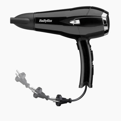 BABYLISS - Asciugacapelli - 2000 W - CordKeeper 2000 - nero - D374E