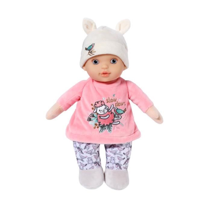 Baby Born - Baby Annabell Sweetie - bambola di pezza 30 cm - Sonaglio integrato - Molto morbida - Da 0 mesi