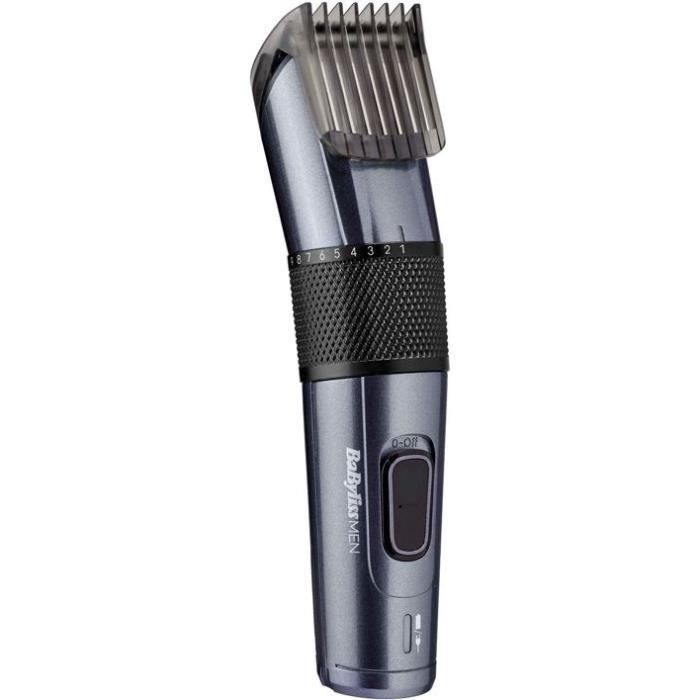 BABYLISS E976E - Tagliacapelli - 26 altezze di taglio - Lame in titanio durevoli e ultra resistenti - Display a LED