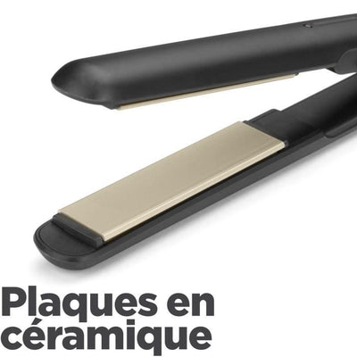 BaByliss ST089E - Piastra per capelli BaByliss - 2 impostazioni di temperatura - Fino a 230  C - Piastre in ceramica - Tappetino resistente al calore