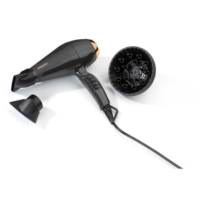Babyliss 6719 Abiti professionali - Diffusore professionale - motore AC - Potenza 2200W