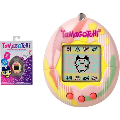 Bandai - Tamagotchi - Tamagotchi Originale - Art Style - Animale Domestico Elettronico Virtuale con Schermo, 3 Pulsanti e Giochi - 42883