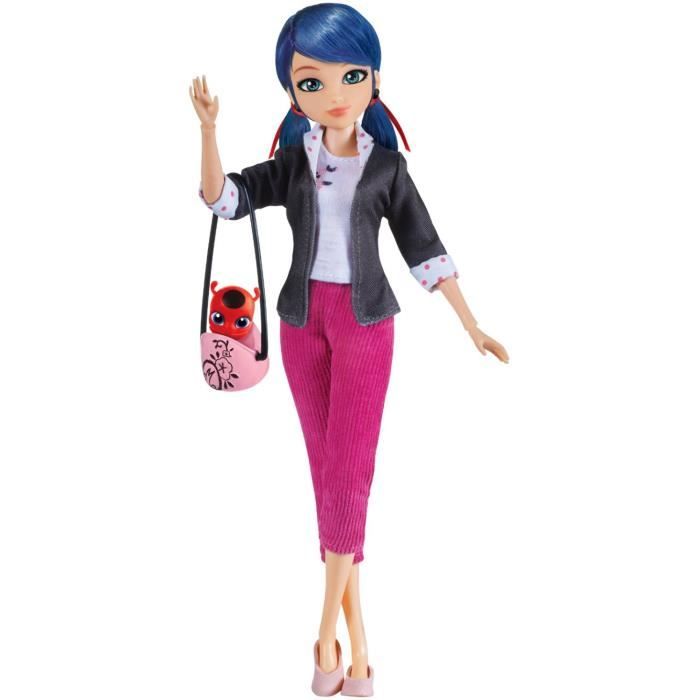 BANDAI Miraculous Ladybug - Bambola Fashion 26 cm: Marinette