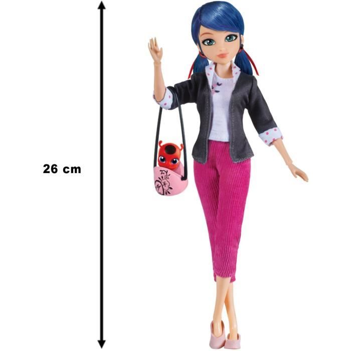 BANDAI Miraculous Ladybug - Bambola Fashion 26 cm: Marinette
