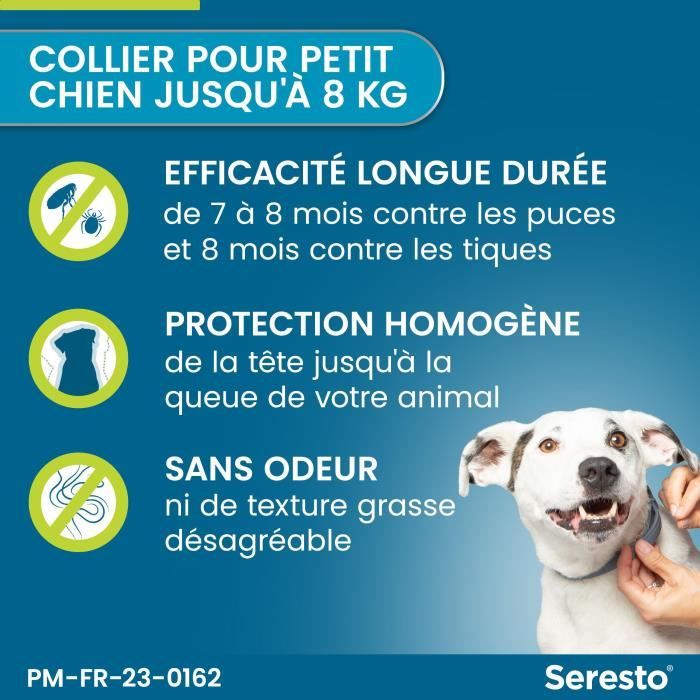 Collare antiparassitario SERESTO - Per cani di piccola taglia