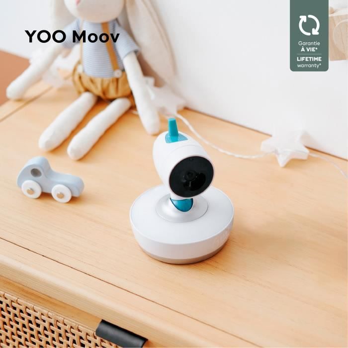 Babymoov Telecamera aggiuntiva motorizzata regolabile a 360 per Yoo Moov Video Baby Monitor