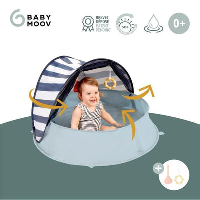 Babymoov Aquani Mariniere, Parco Giochi Anti-UV SPF 50+ 3 in 1