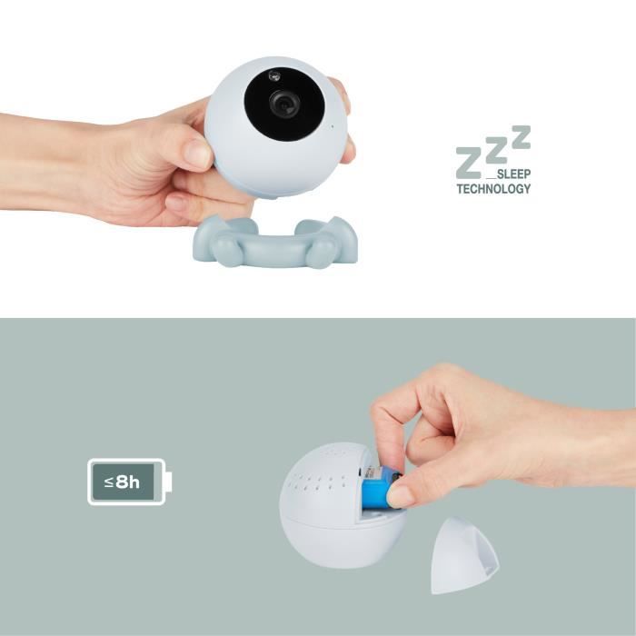 BABYMOOV Telecamera aggiuntiva per baby monitor video YOO ROLL