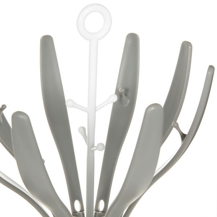 BEABA Biberon pieghevole a goccia Fiore grigio