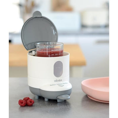 BEABA Bib'expresso nuovo bianco / grigio