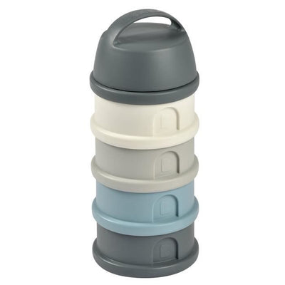 Beaba, Box dosser, 4 compartimenti, grigio minerale / blu