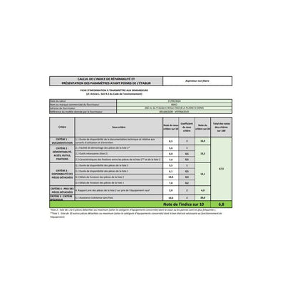 BEKO VRT96425VD - Aspirapolvere scopa con stazione di ricarica e svuotamento - Autonomia 60 min - Filtro EPA E12 - 150 AW