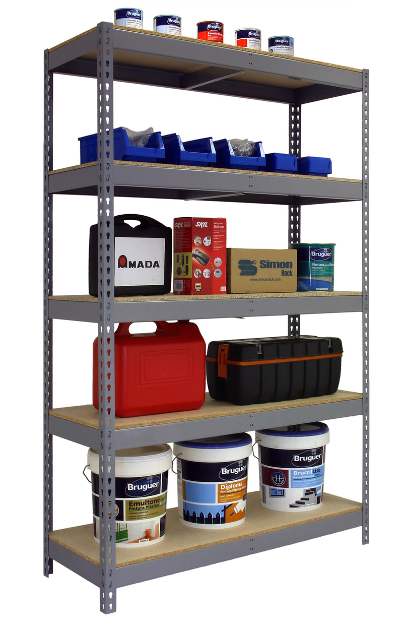 BRICOFORTE 1006-5 CHIPBOARD GRIS/MADERA