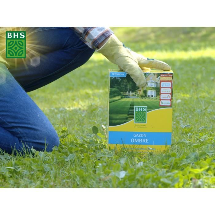 Prato - BHS - Prato Ombra 1kg  40m  Resistente alla scarsa illuminazione e alle zone d&