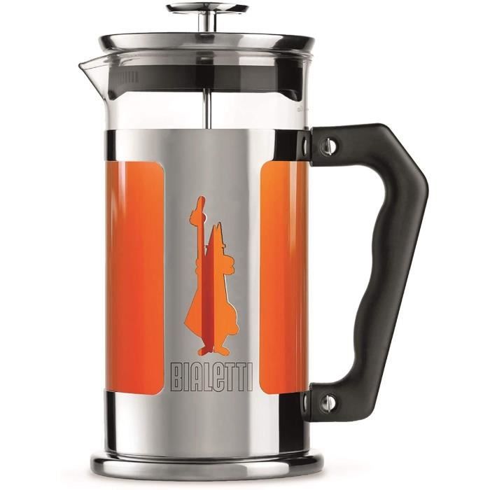 Caffettiera a stantuffo francese - BIALETTI - 0003160/NP - 350 ml - Acciaio