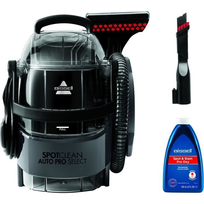 Bissell Spotclean Auto Pro Select 3730n - Staccati, pulito e aspirato - serbatoio di grande capacità - a lungo raggio