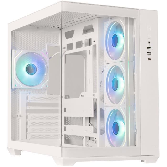 Case senza alimentatore - BITFENIX AL118 - Cubo - Formato ATX - Bianco