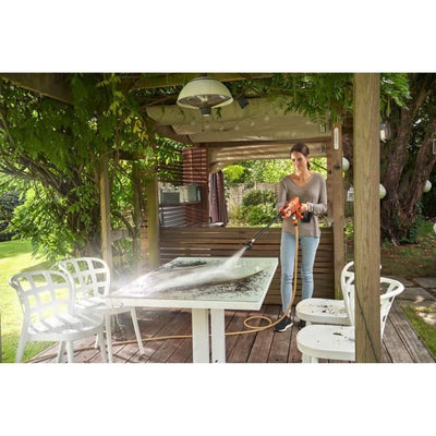 BLACK + DECKER BCPC18D1-QW Idropulitrice 18 V LITHIUM a batteria 24 Bar - 2 Ah