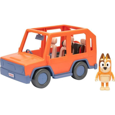 Bluey's Car - BLUEY - Veicolo familiare con statuetta Chilli e accessori