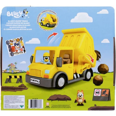 Autocarro con cassone ribaltabile - BLUEY - Bluey e Bingo - Personaggi inclusi - Accessori personalizzabili
