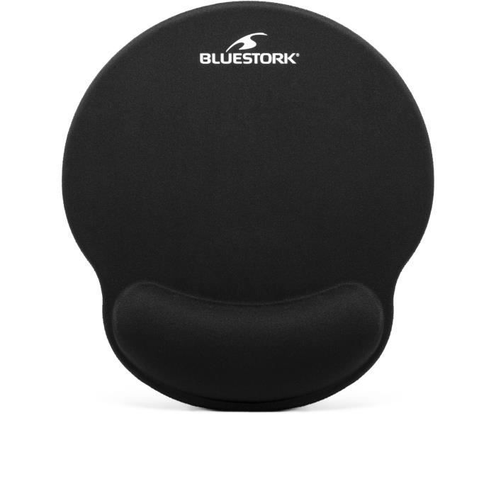 Tappetino per mouse ergonomico - Bluestork - BS-PAD-ERGO - Poggiapolsi - Spessore 3 mm