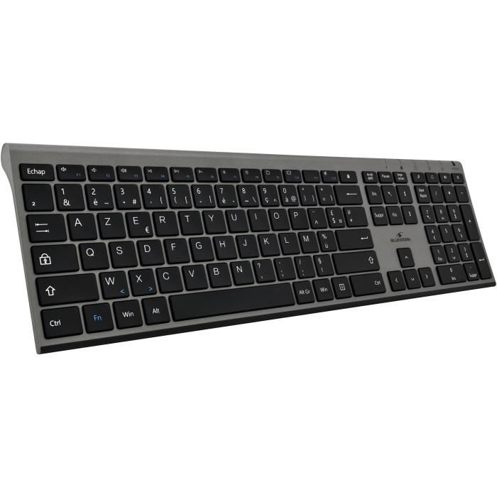 Tastiera + mouse - BLUESTORK - wireless - Grapheme - Nero - PACK-WL-PC-BK / FR