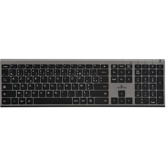 Tastiera + mouse - BLUESTORK - wireless - Grapheme - Nero - PACK-WL-PC-BK / FR