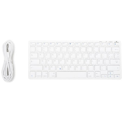 Tastiera TKL - BLUESTORK - Bluetooth ricaricabile per Mac - Bianca