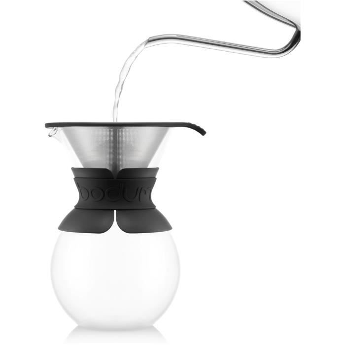 A over - caffettiera bodum, filtro per mesh in acciaio inossidabile permanente, 1,0 L, 8 tazze