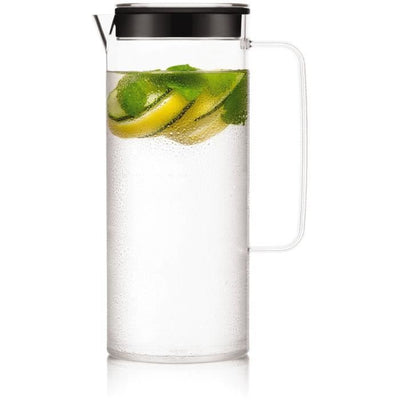 Caraffa Infusore in Plastica - BODUM - Melior - Coperchio - 1,2 l - Trasparente